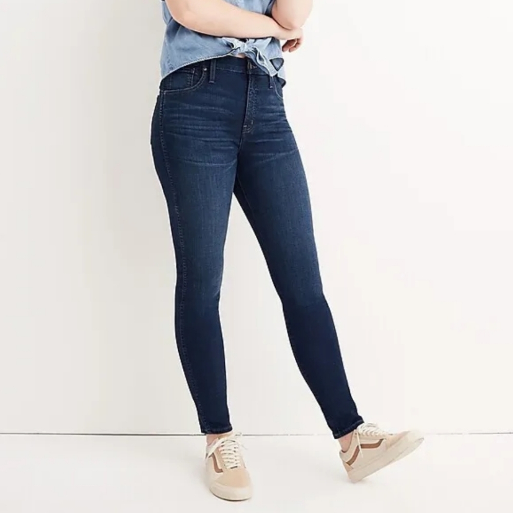 Madewell 10" High Rise Skinny Jeans 30 Hayes Wash